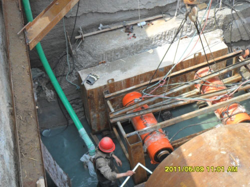 顶管施工案例