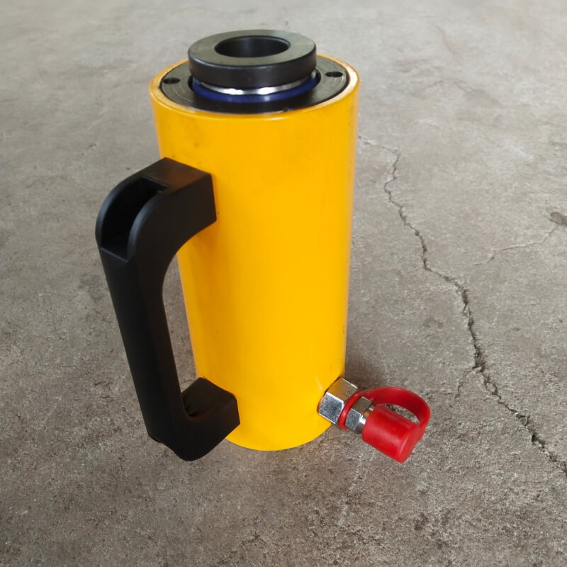 单作用中空液压缸